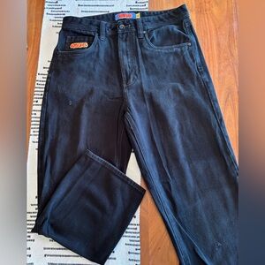 Empyre Shmutz Black Wash Loose Fit Skate Jeans